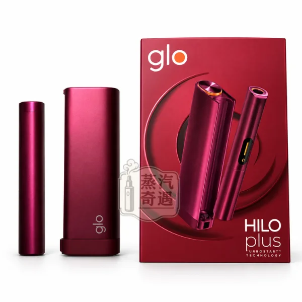 Glo Hilo Plus雙模式加熱菸主機-包裝盒與主機展示